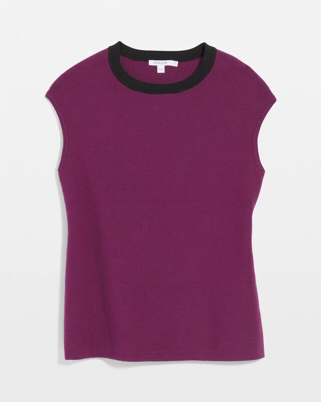 Travelers Collection Contrast Sweater - image 5